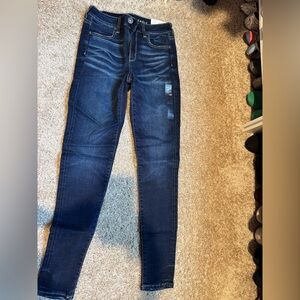 American Eagle Outfitters Blue Skinny Jeans